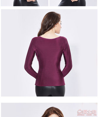 怀诗玉秋冬季新款 融合保暖与时尚的蕾丝塑身打底衫